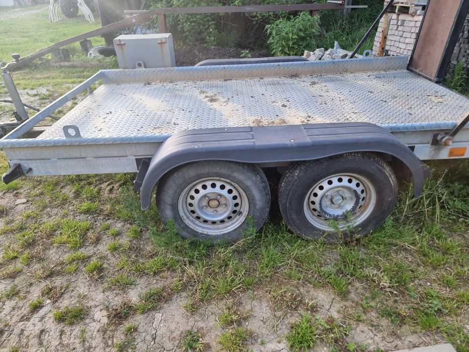 Przyczepa, przyczepka DMC 3000 kg, 3t ; ładowność 2500 kg, 2,5t