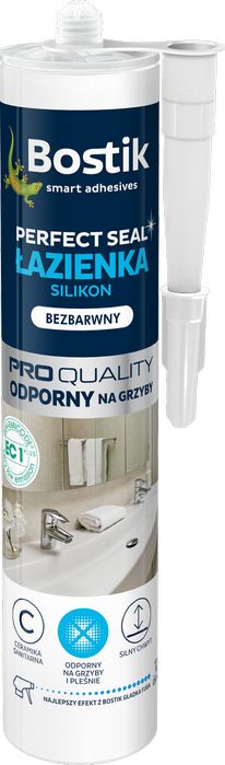 Silikon Łazienka bezbarwny 280 ml BOSTIK PERFECT SEAL