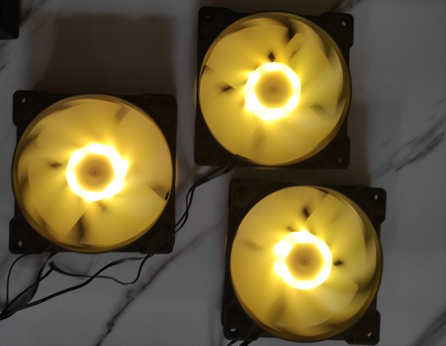 Кулер 120mm ARGB вентилятор корпусний