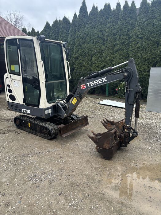 Minikoparka Terex TC16