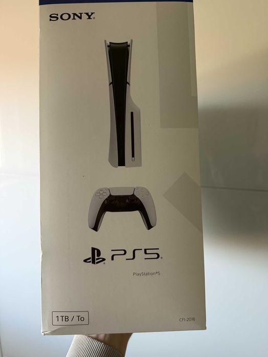 Nowa PS5 Slim 1TB z Napędem Optycznym - Oryginalna Gwarancja Sony