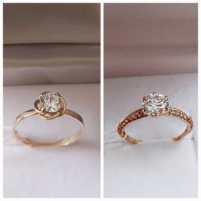 Каблучка  золото 585 проба нова