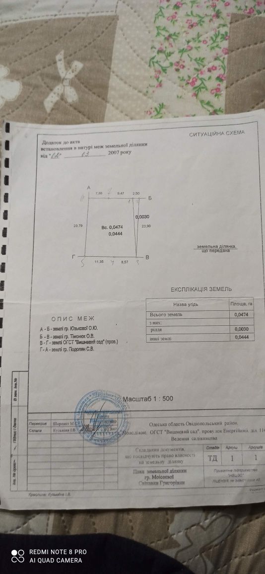 Продам участок, "Вишневый сад", 5 соток!