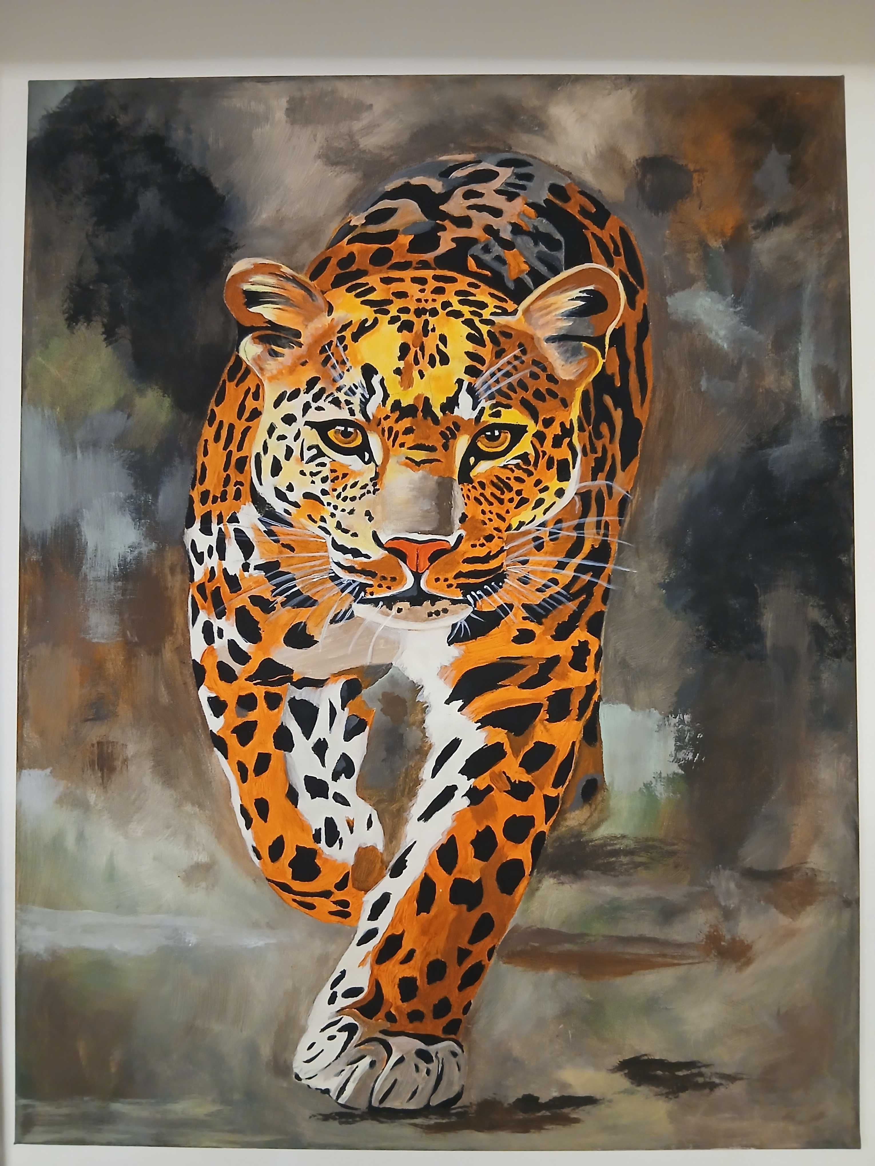 Quadro pintado a mão 90x70