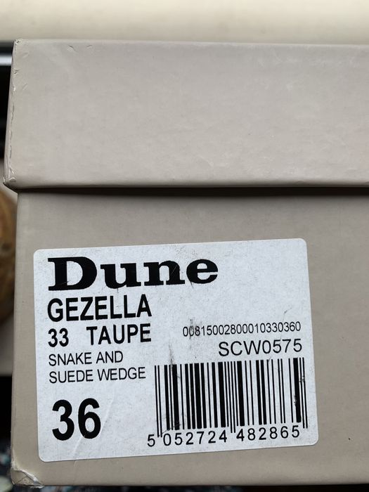 Sandálias Dune , salto alto em beige