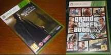 Gry Xbox 360 zestaw Testament Sherlocka Holmesa i GTA 5