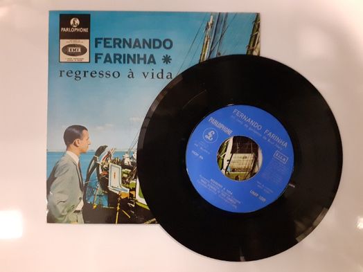 Disco vinil single Fernando Farinha Regresso à vida