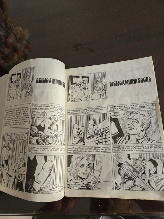 Banda desenhada Vintage Erótica