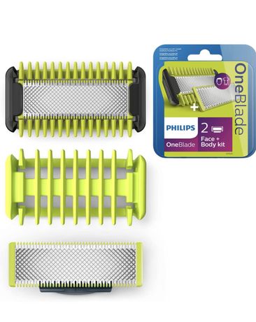 2 Змінні леза Philips OneBlade Body Kit.