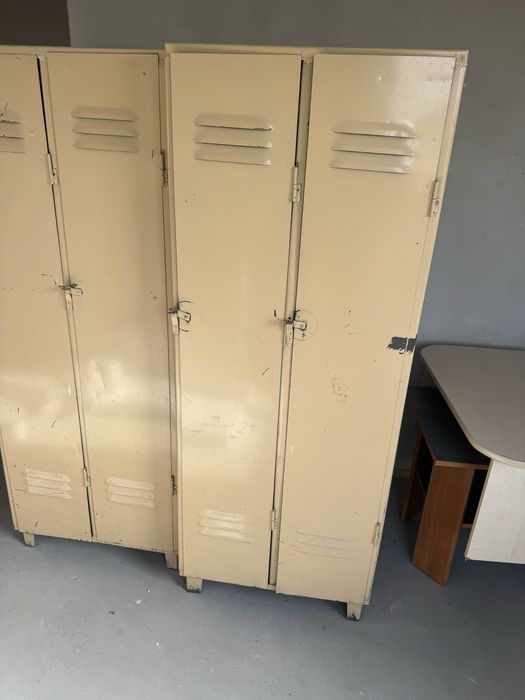 Szafa pracownicza PRL I loft I industrial I szafka BHP