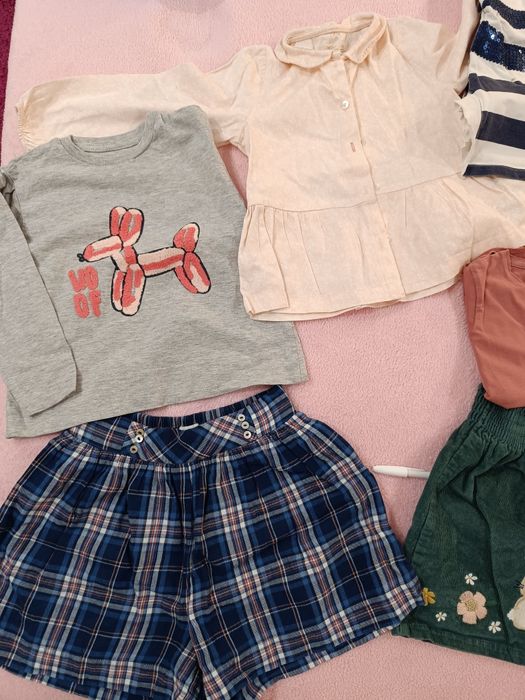 Conjunto de roupa menina 4 / 5 anos, inverno