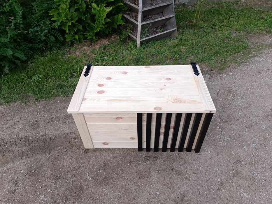 Skrzynia drewniana lamele