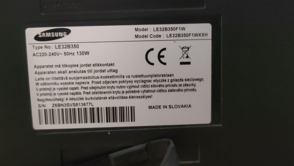 Telewizor Samsung 32 cale HD