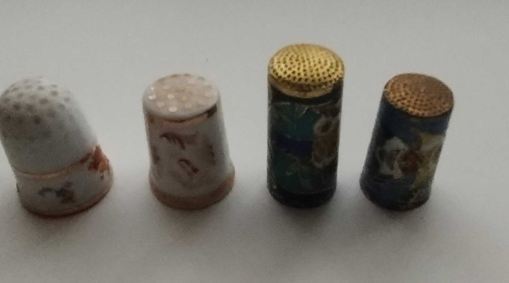 3 Dedais de coleção