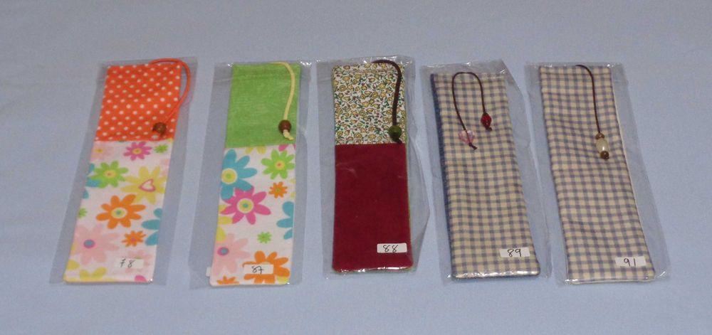 Marcadores para livros em tecido (NOVOS)