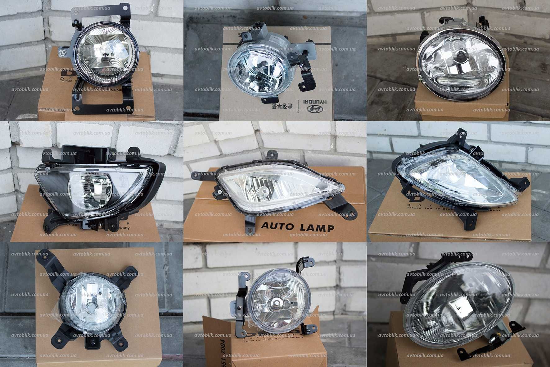 Протитуманка Hyundai Tucson, SantaFe, ix 35, ліва, права, фара