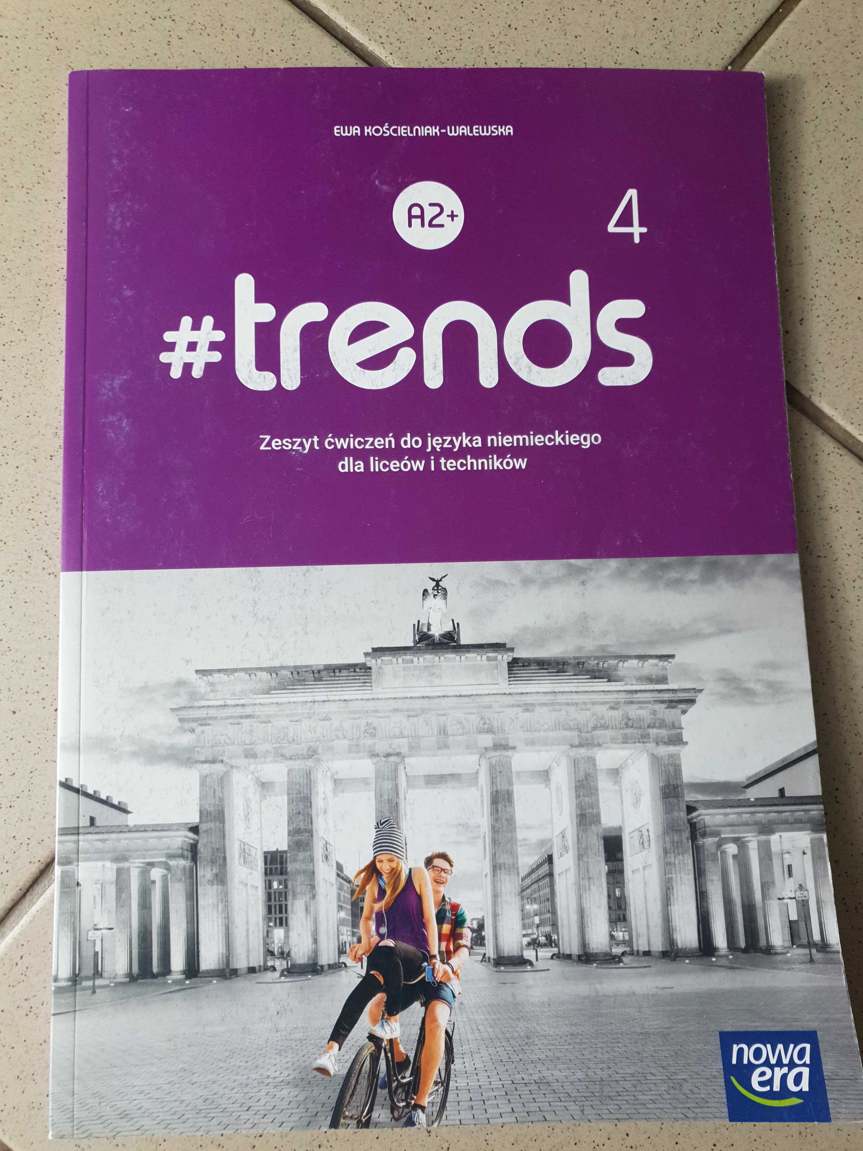 "#trends" Język Niemiecki 4 ćwiczenia poziom A2+ Nowa Era
