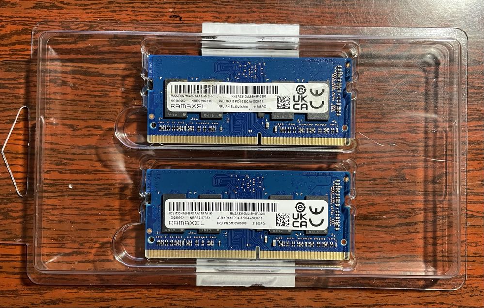 Оперативна пам'ять для ноутбука 8Gb (2x4Gb) DDR4