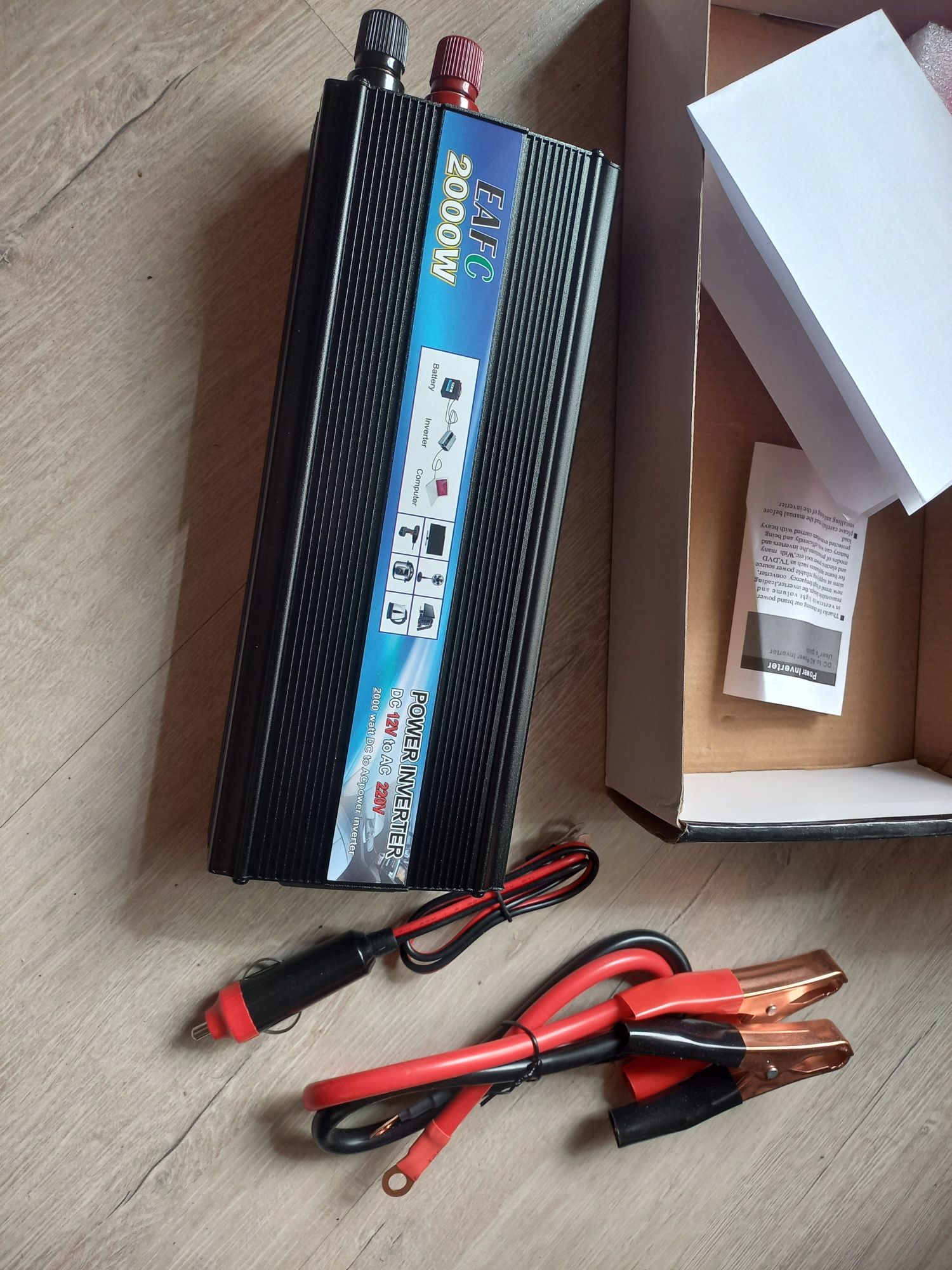 Инвертор 12V-220V 2000w