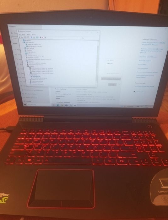 Lenovo Legion Y520-15IKBN. Laptop Gamingowy. Laptop do gier i nauki.