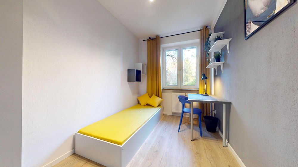 Pokój 1 os. Wolny od 18.11. – Ursynów - ul. Kopcińskiego.