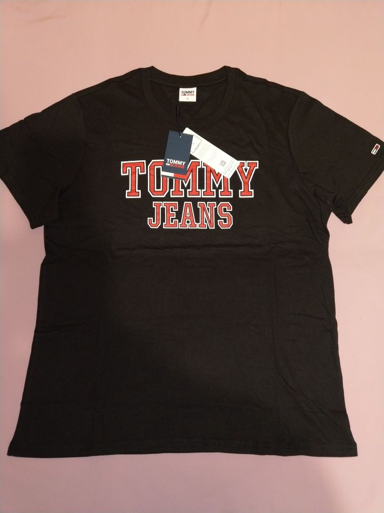 T-shirt męski Tommy Jeans(Tommy Hilfiger).Roz.XL,L.