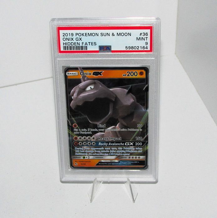 Onix GX - PSA 9 - Pokémon 2019