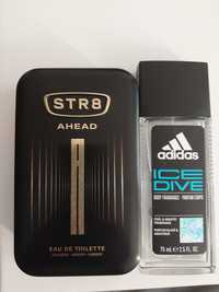 STR8 Ahead 50 ml edt + Adidas Ice Dive 75 ml zestaw