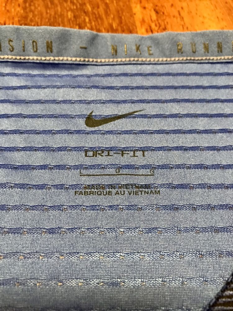 Niebieska koszulka Nike Running Dovision roz. L