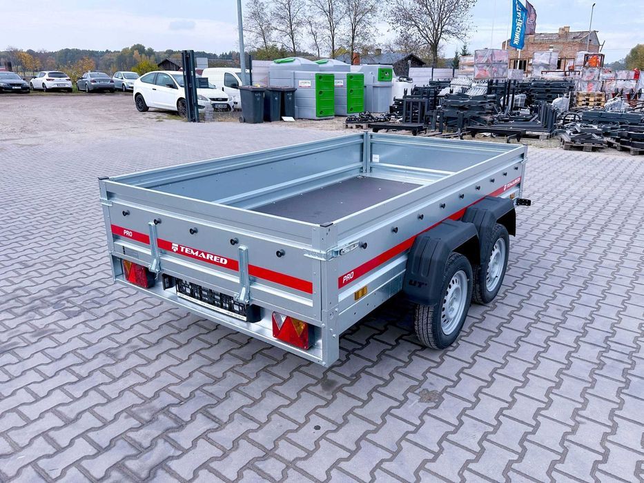 Burty stalowe, 264x150 cm, otwierany przód i tył - Temared PRO 2615/2