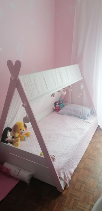 Cama tipo Montessori