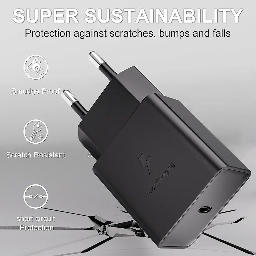 Ładowarka USB C 15W, szybka ładowarka typu C