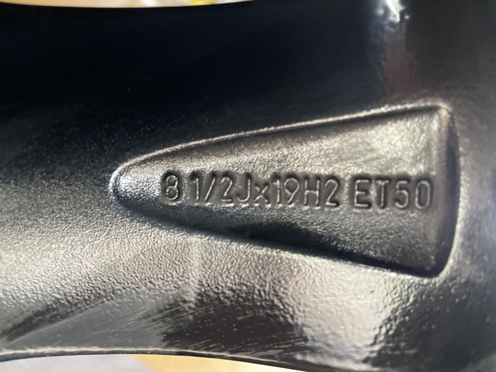 4× Felga aluminiowa BBS 8.5" x 19" 5x112 CZUJNIKI CISNIENIA W ZESTAWIE