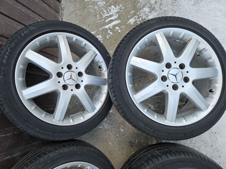 Koła mercedes 5x112 215/45/r17 opony lato