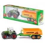 Siku 1989 Traktor Fendt z podnośnikiem skala 1:50