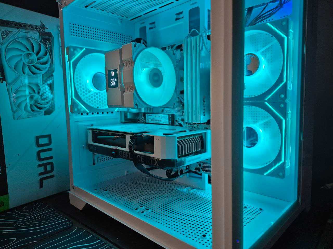 Новий Ryzen 7 5700X / GeForce RTX4060 Ti 8Gb /32Gb DDR4 БІЛА МРІЯ )))