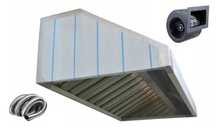 Nowy Okap Gastronomiczny 200x70x40 filtr Turbina SPAWANY gratis Rura