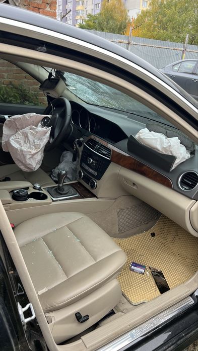 мерседес w204 рестайлинг после ДТП