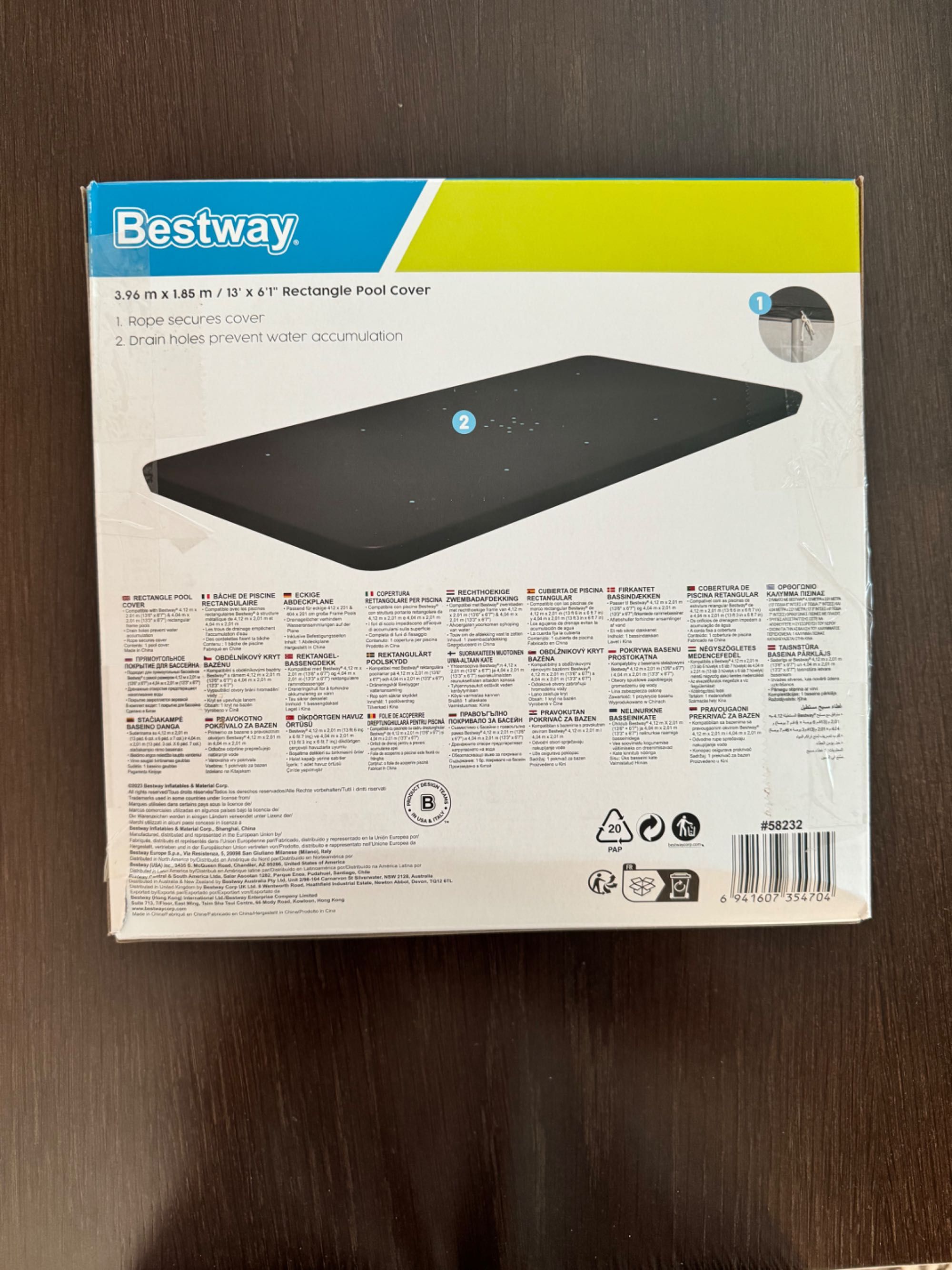 Cobertura piscina Bestway