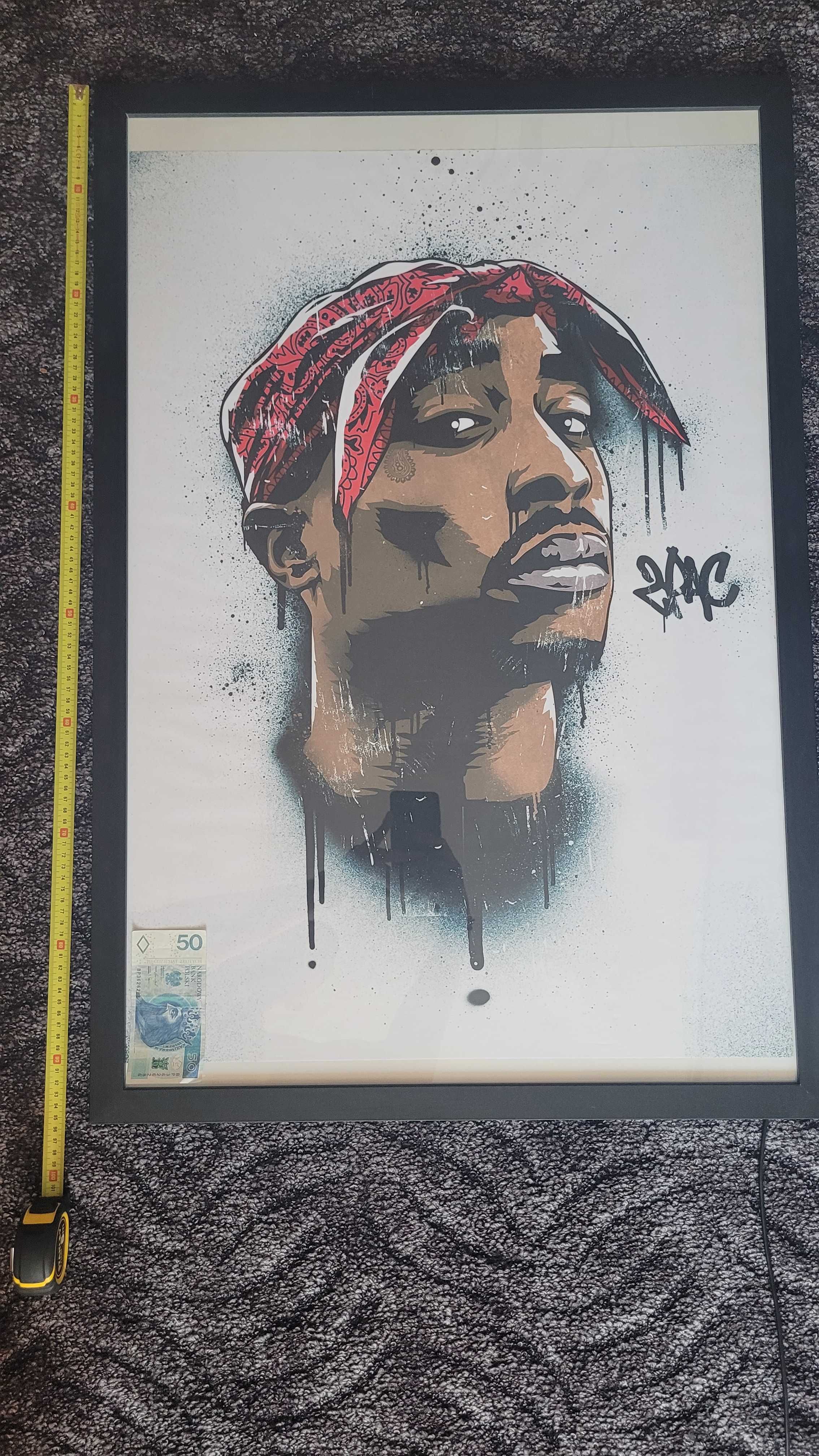 Tupac Shakur, The Notorius Big, N.W.A i inne - Obrazy na płótnie