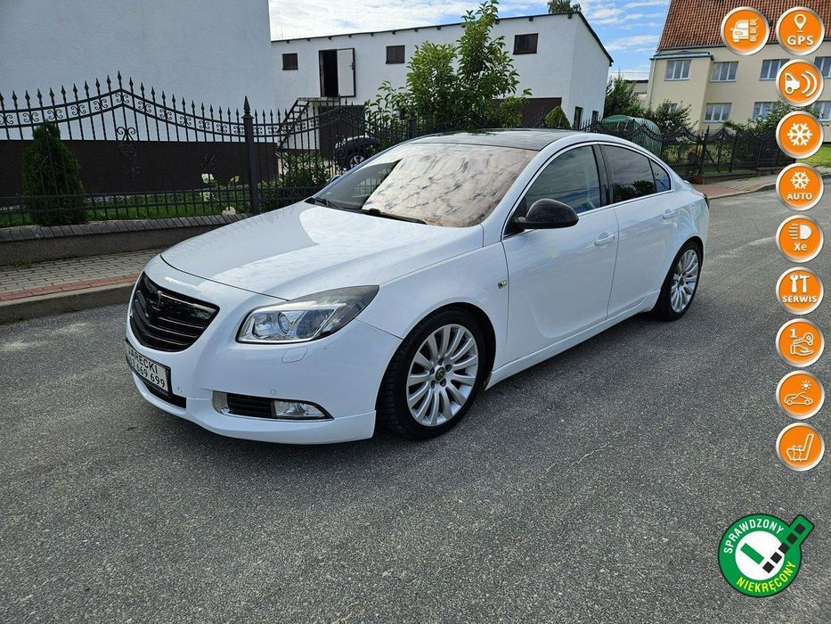 Opel Insignia Opłacona Zadbana Serwisowana Bogato Wyposażona 1Wł Po Serwisie