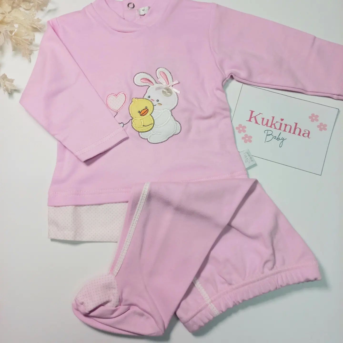 Conjunto para bebé primavera/verão