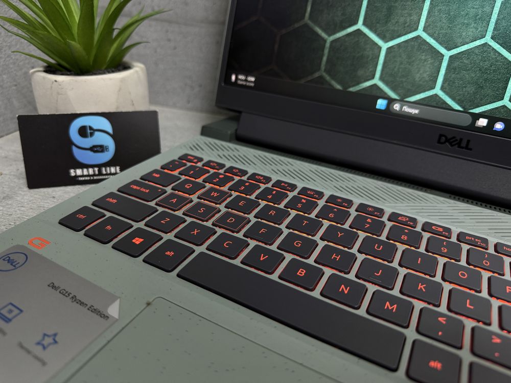 Ігровий ноутбук Dell G15 5515/120Hz/RTX3050/512gb ssd/15.6"/Ryzen