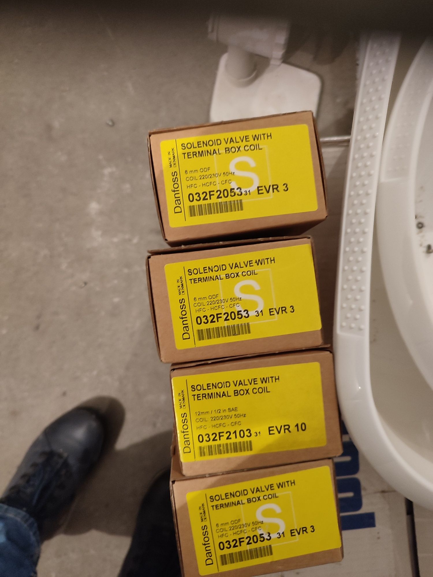 Sprzedam zawory, cewka , Danfoss EV3 ,EV10