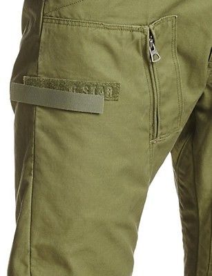 G STAR RAW spodnie wojskowe z kieszeniami na suwaki 27/32 - nowe