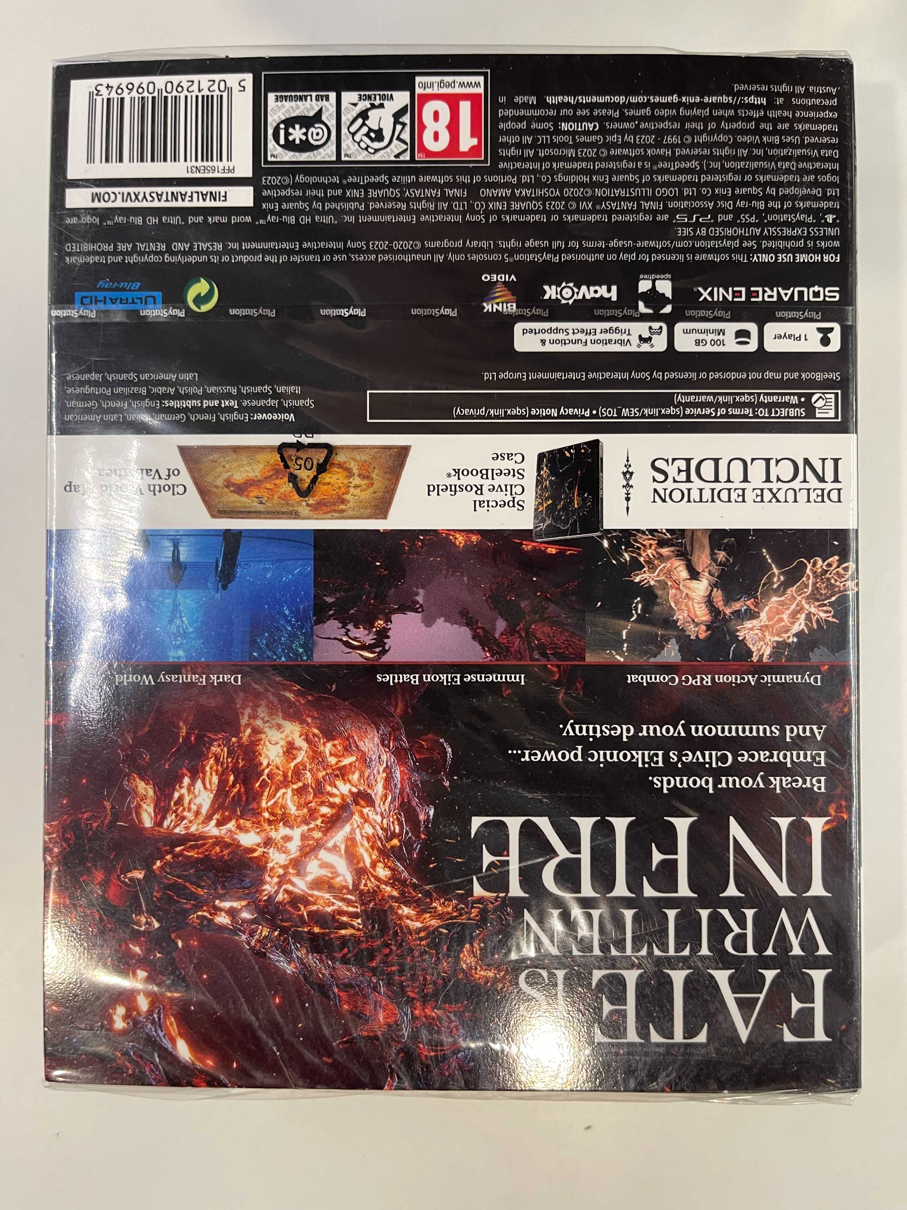 Final Fantasy XVI Deluxe Edition PS5 NOWA
