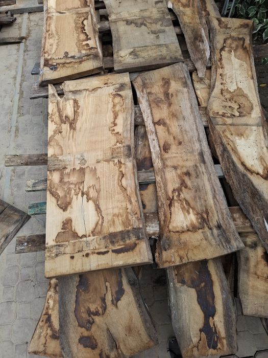 Monolit, foszt, blat dębowy, lite drewno