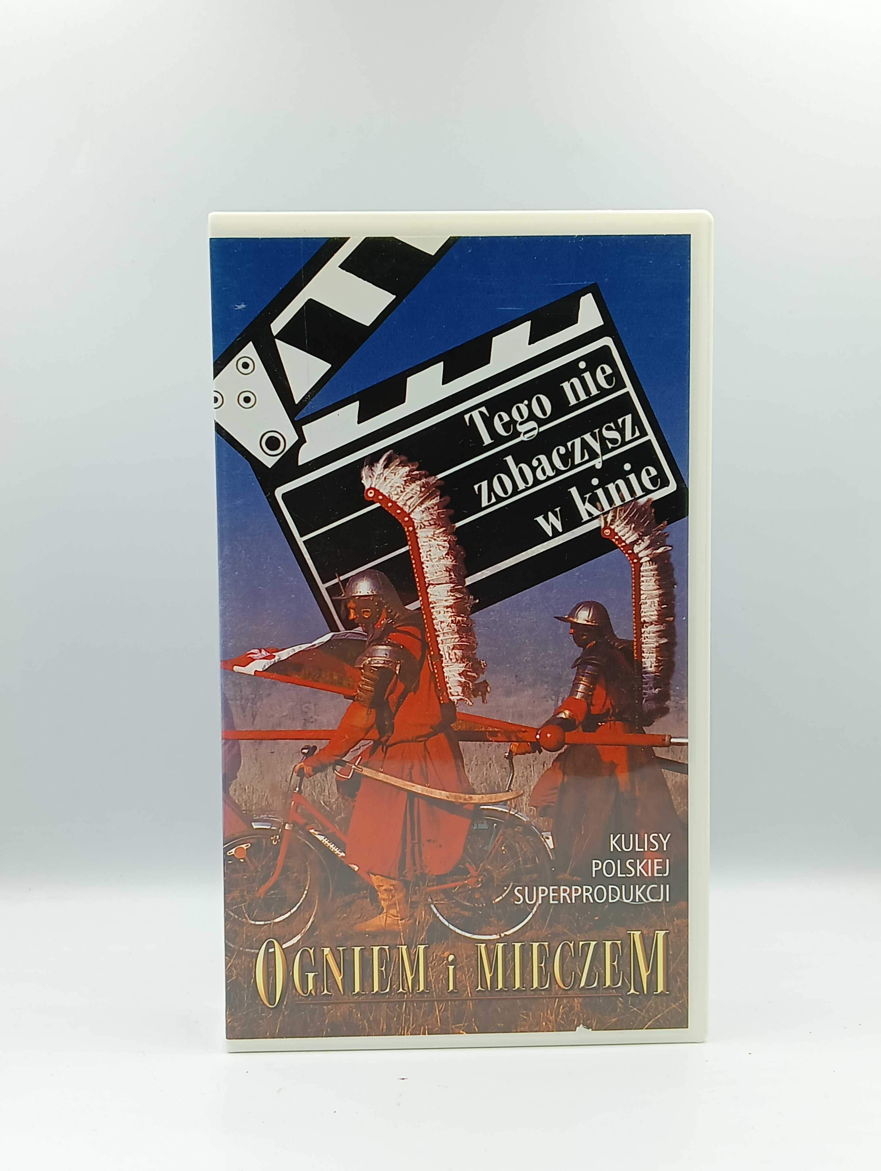 Film VHS Ogniem i Mieczem plus kulisy filmy Polskie stare filmy 2 VHS