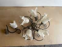 Lampa  sufitowa + kinket