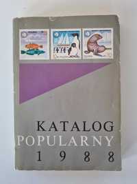 Katalog popularny 1988 znaczków pocztowych znaczki